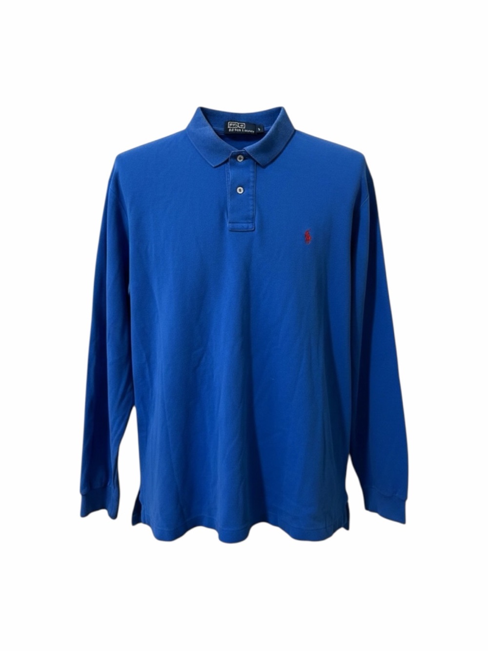 Polo by Ralph Lauren Men's Royal Blue Long Sleeve Polo